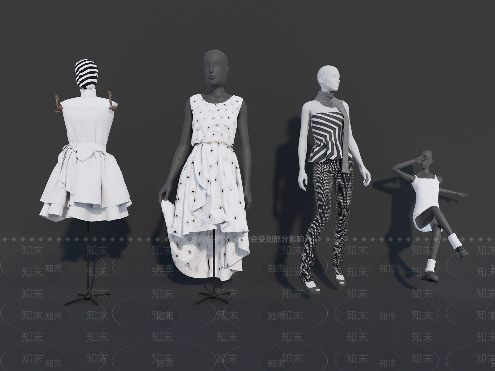 衣服3D模型下载【ID:1162734013】