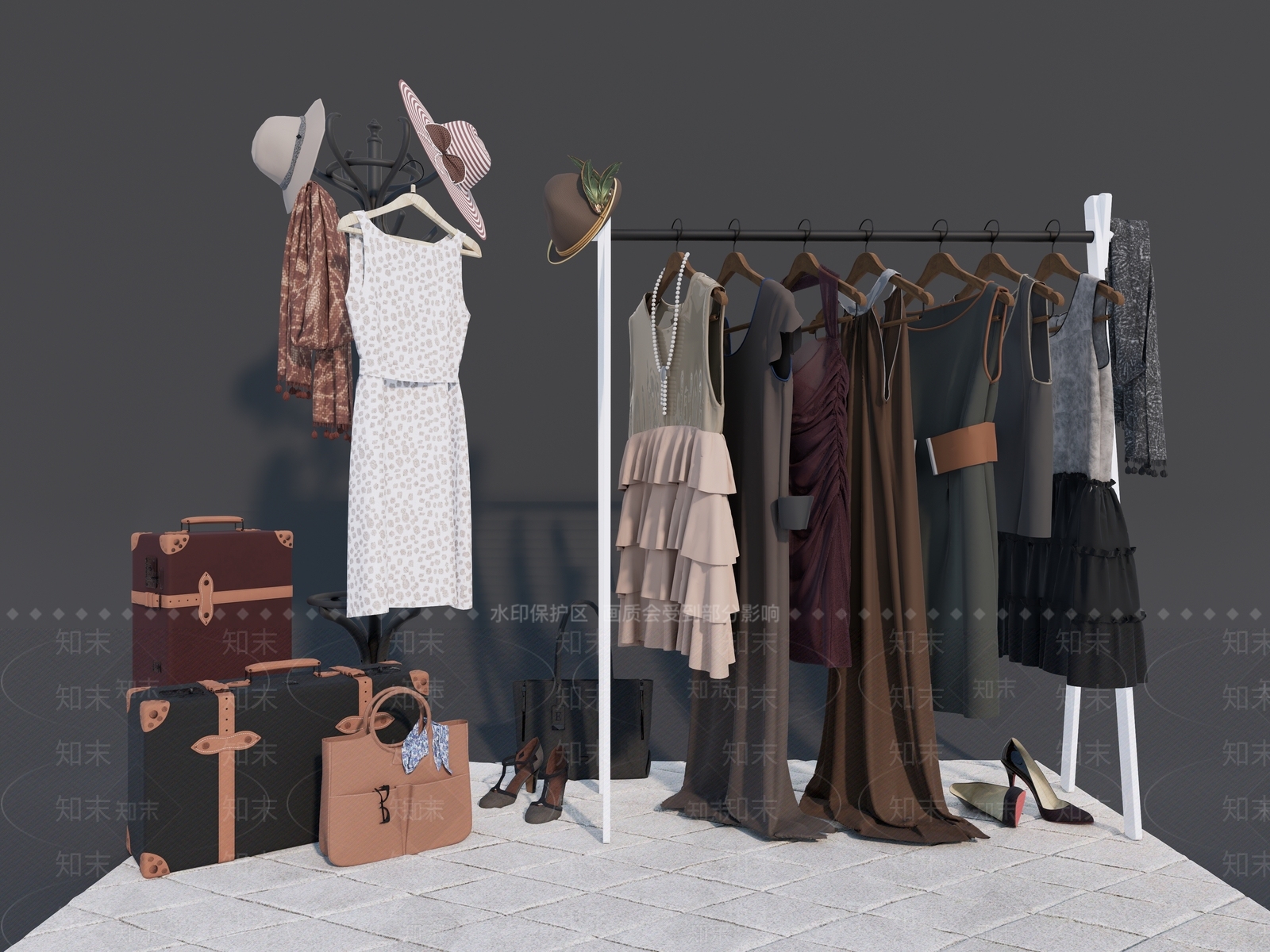 衣服3D模型下载【ID:1162735427】