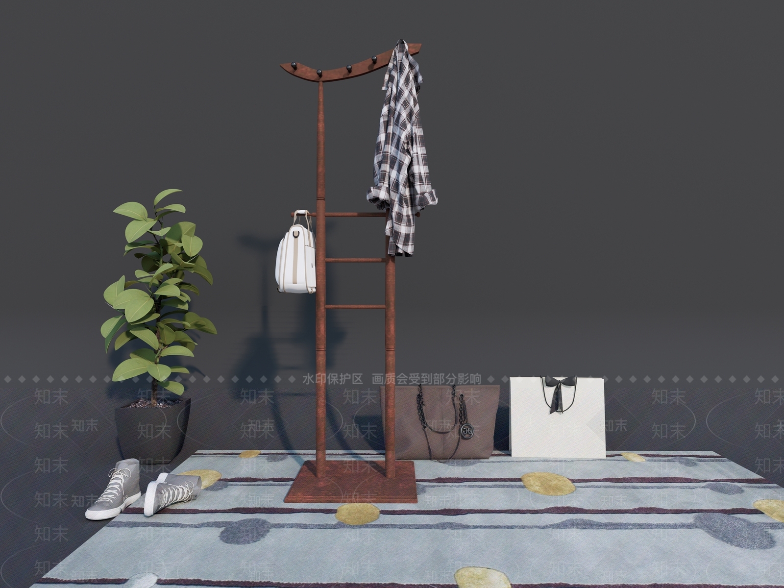 衣服3D模型下载【ID:1162735853】