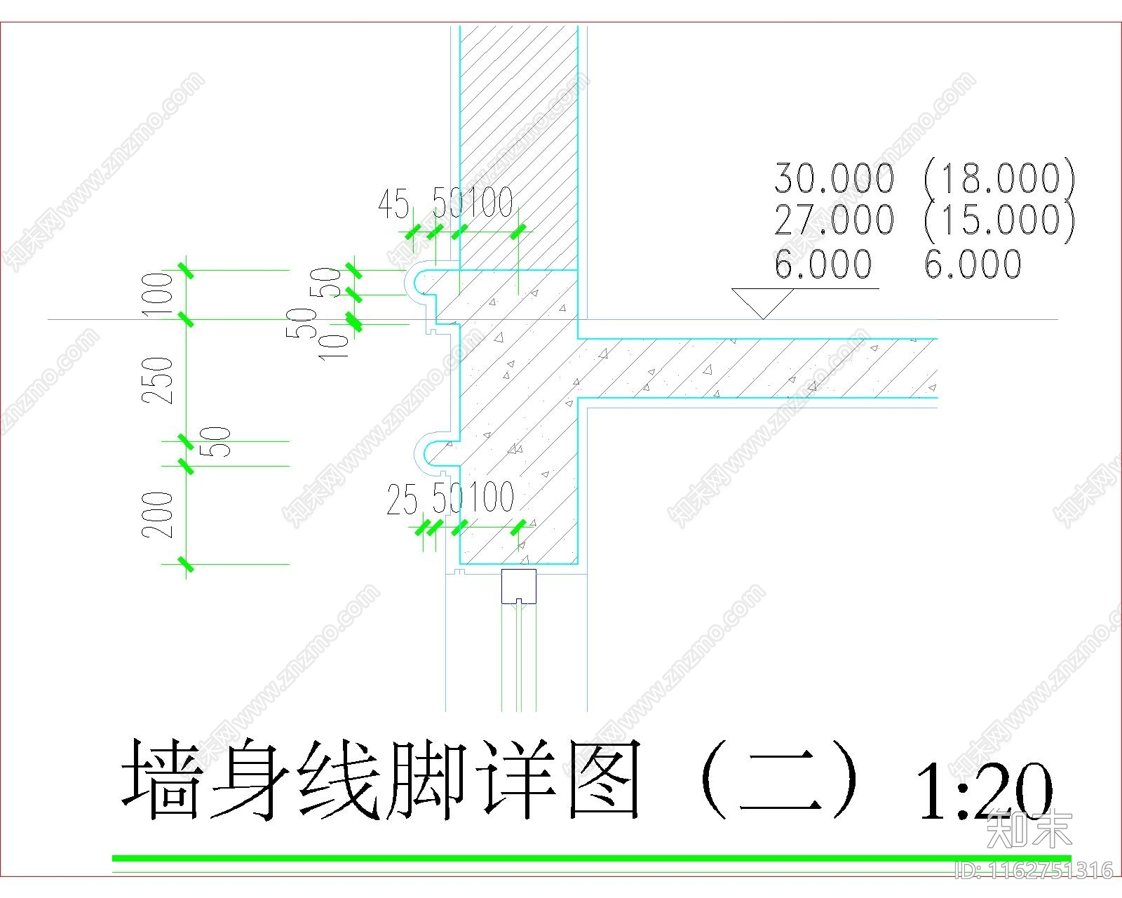 其他墙面节点cad施工图下载【ID:1162751316】