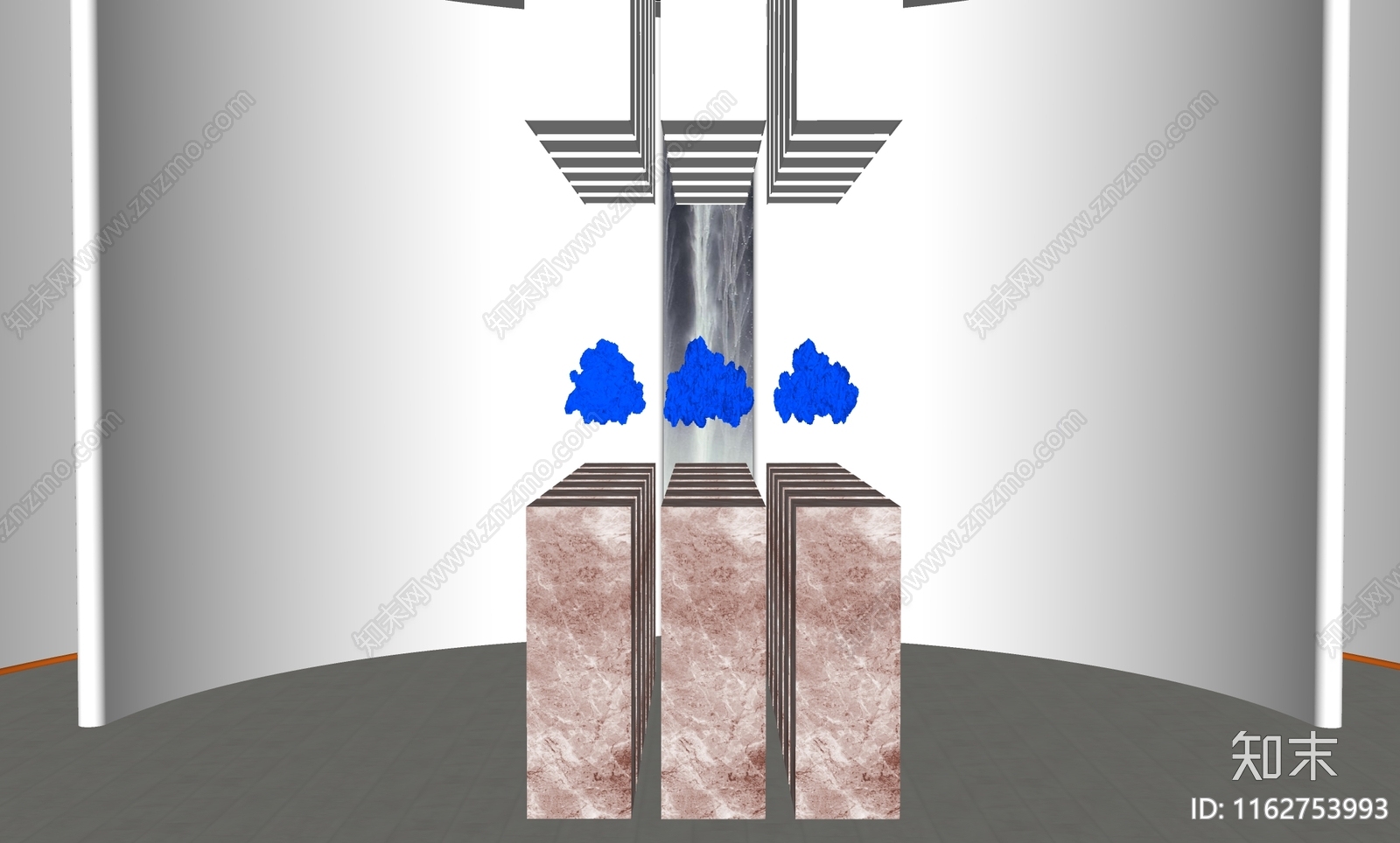 现代其他展厅SU模型下载【ID:1162753993】