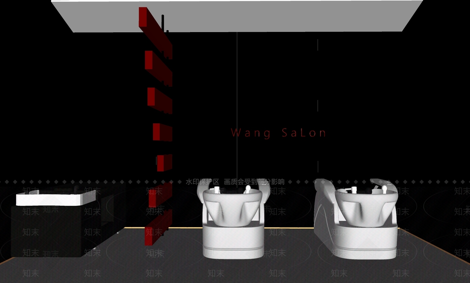 现代理发店SU模型下载【ID:1162757316】
