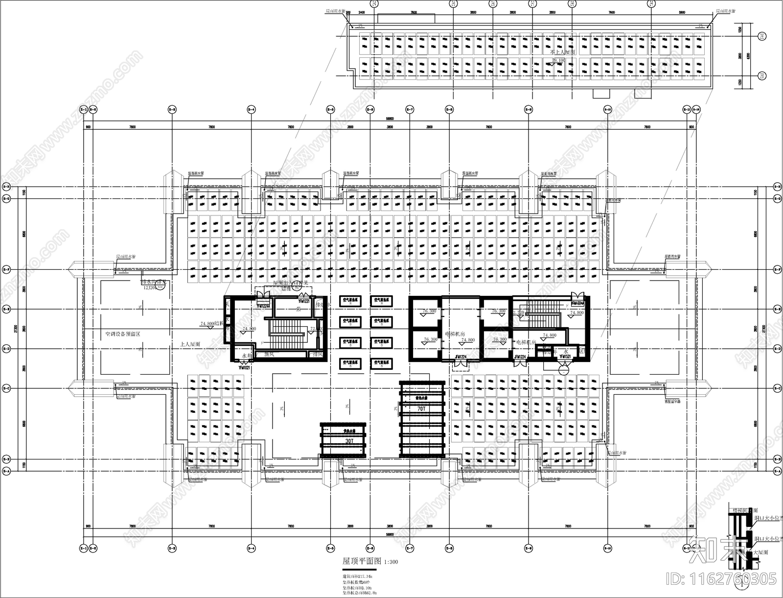 现代欧式酒店建筑施工图下载【ID:1162760305】