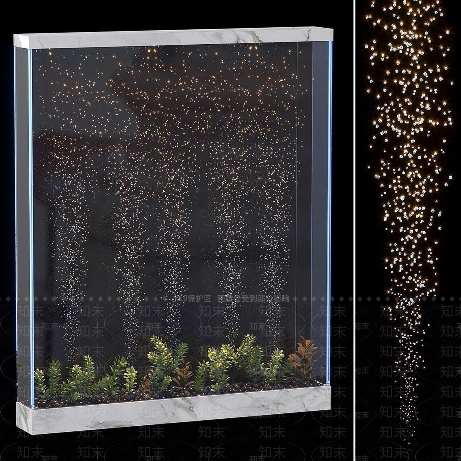 现代滨水景观SU模型下载【ID:1162761589】