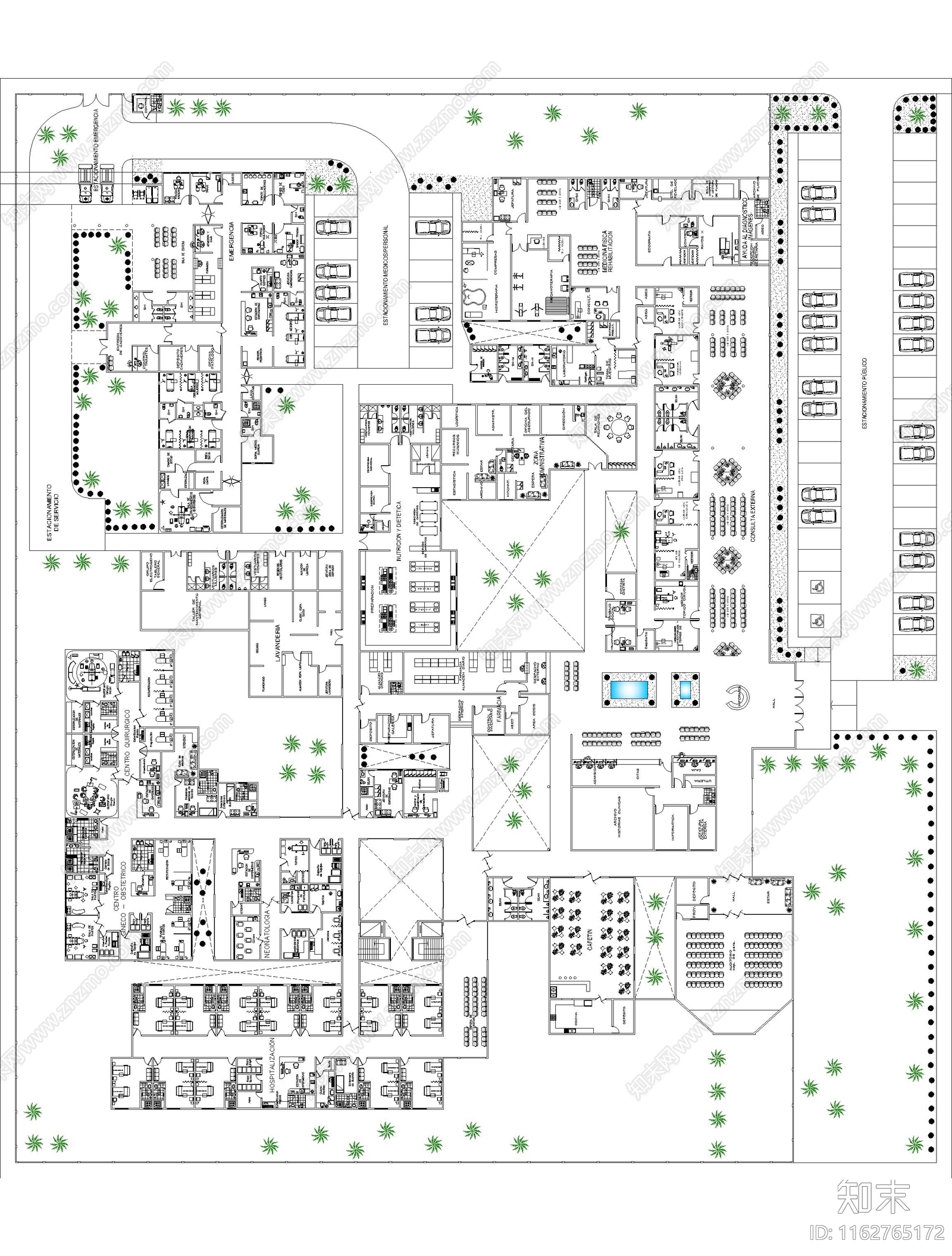 现代其他商业建筑cad施工图下载【ID:1162765172】