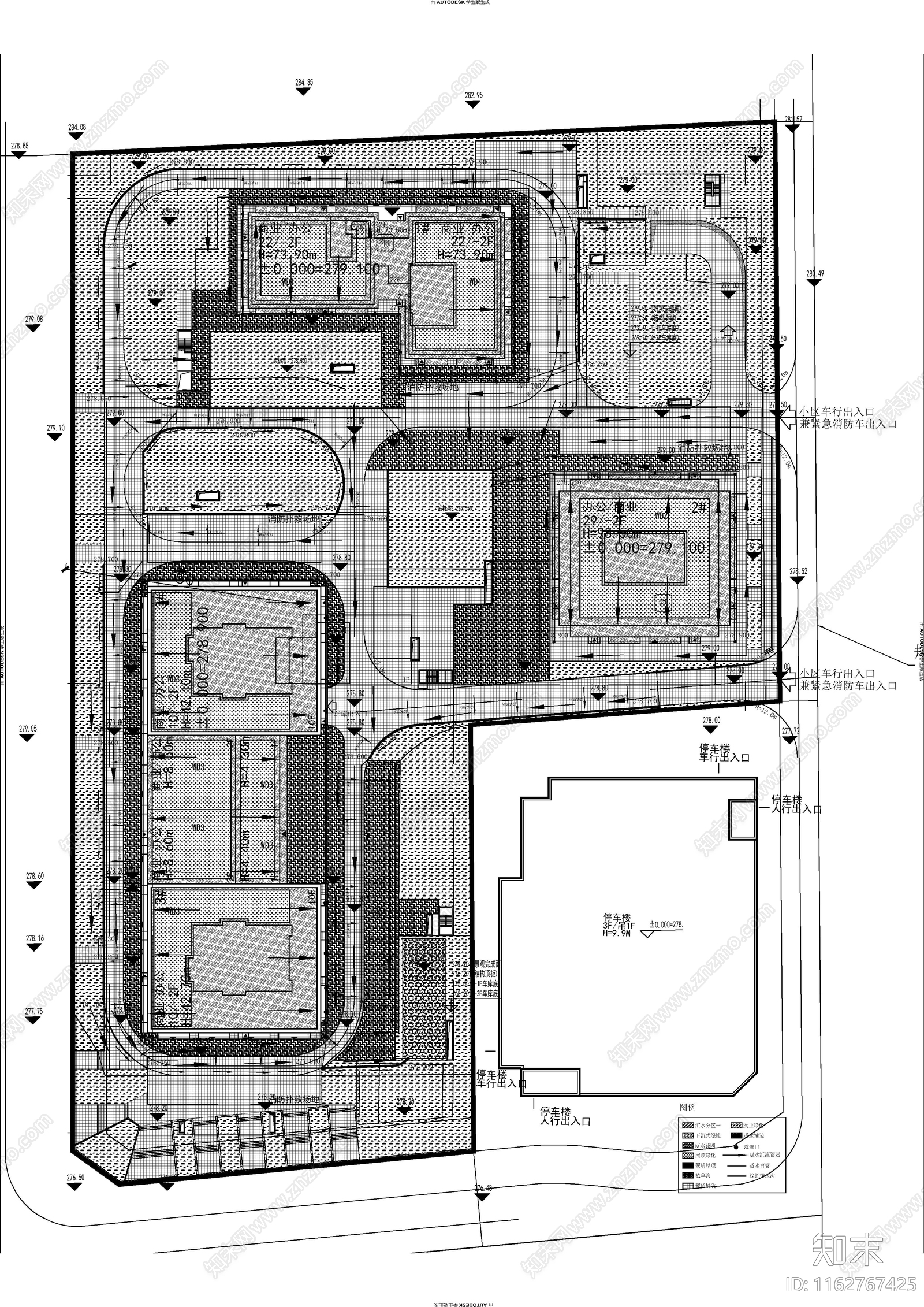 现代其他建筑cad施工图下载【ID:1162767425】