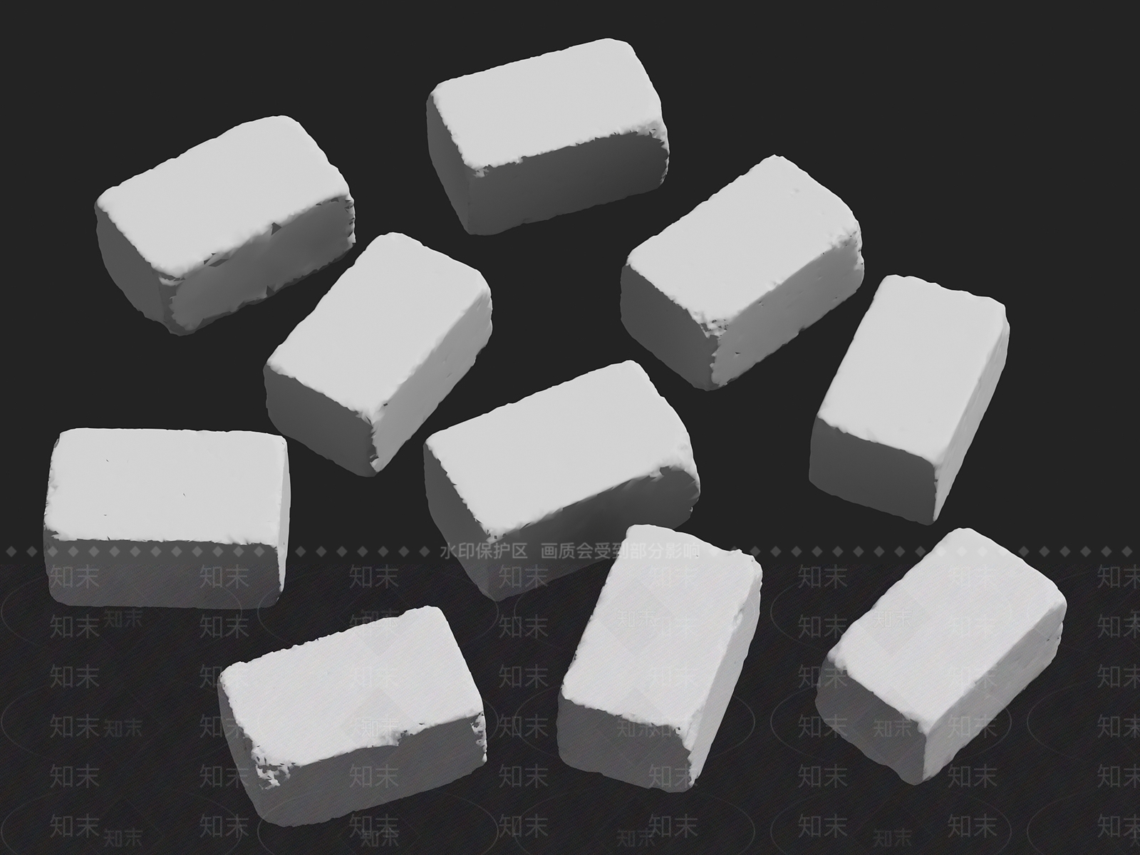 现代石头3D模型下载【ID:1162797092】