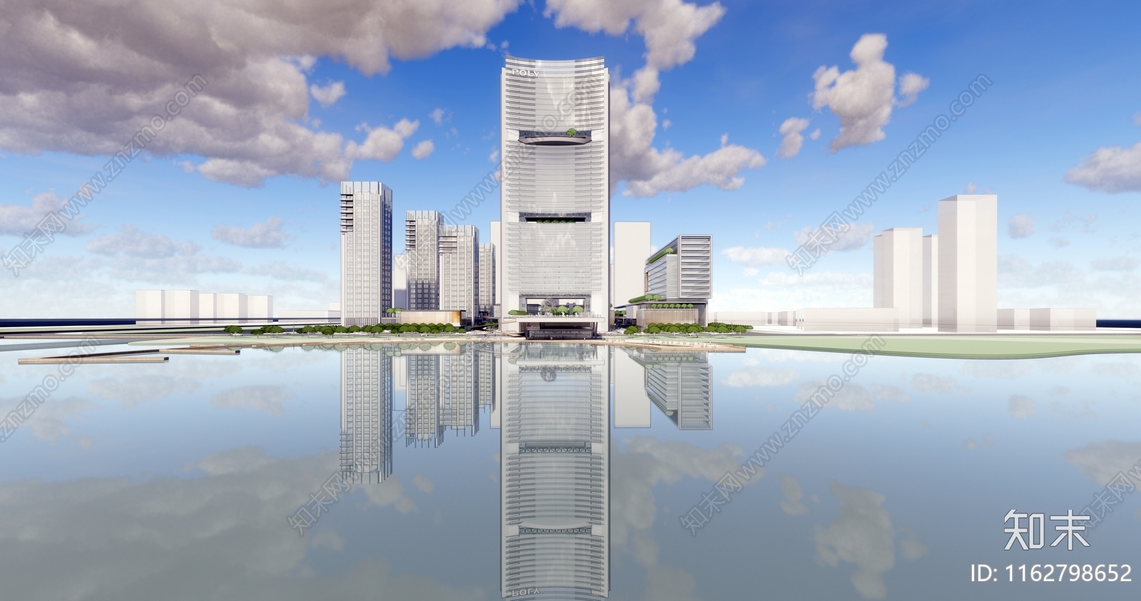 现代其他商业建筑SU模型下载【ID:1162798652】