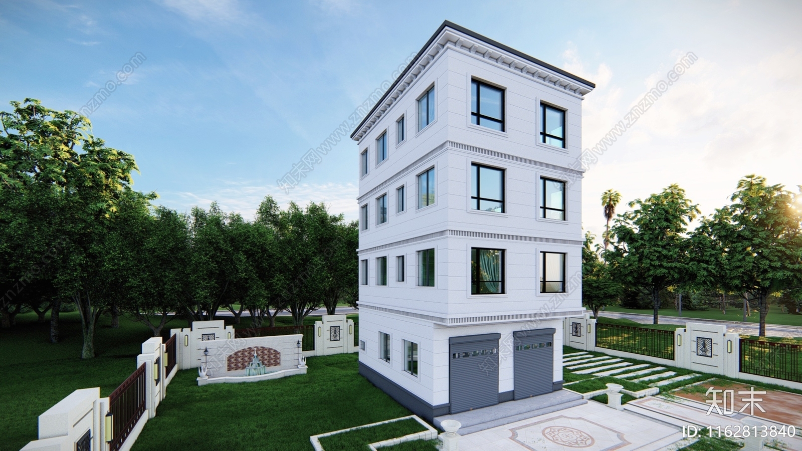 现代其他居住建筑自建房平面图施工图下载【ID:1162813840】