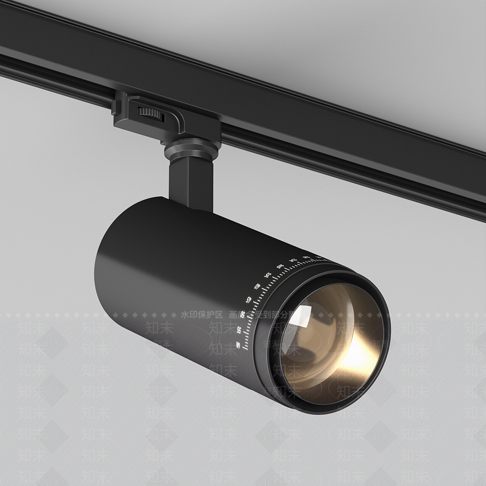 现代射灯3D模型下载【ID:1162814212】