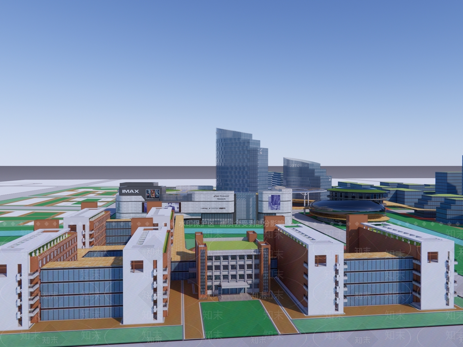 现代其他商业建筑SU模型下载【ID:1162822304】