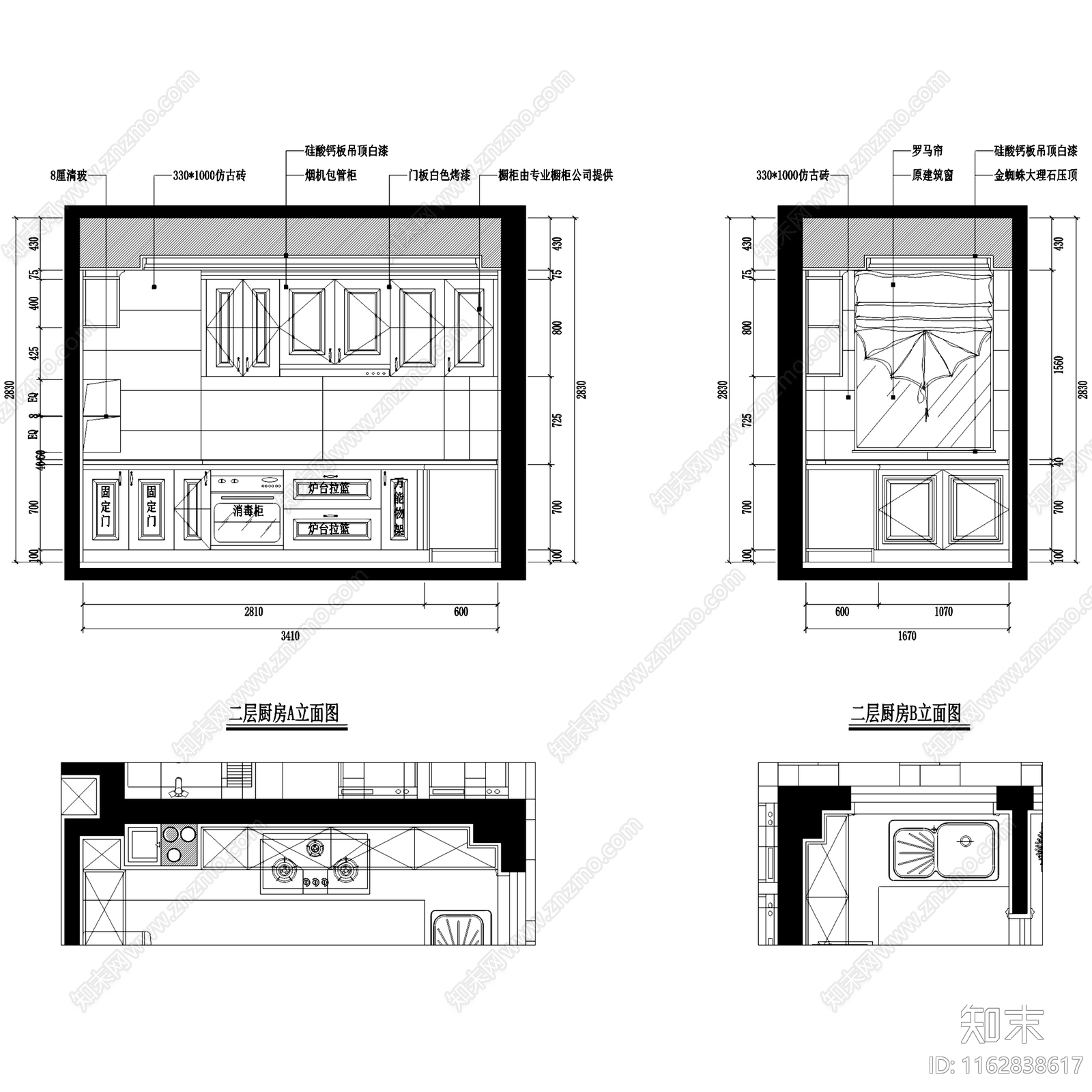 欧式星海湾三层别墅室内家装cad施工图下载【ID:1162838617】