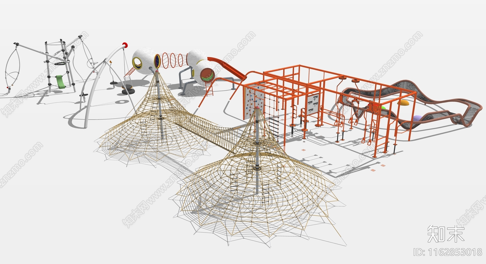 游乐设施SU模型下载【ID:1162853018】