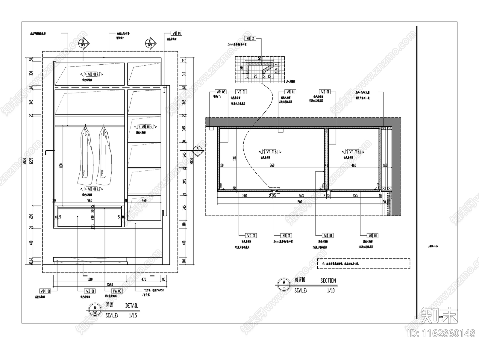 现代家具节点详图cad施工图下载【ID:1162860148】