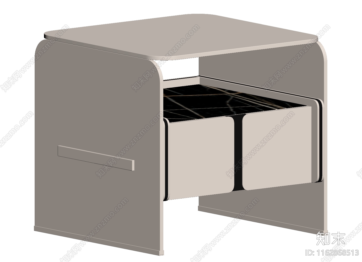现代床头柜SU模型下载【ID:1162868513】