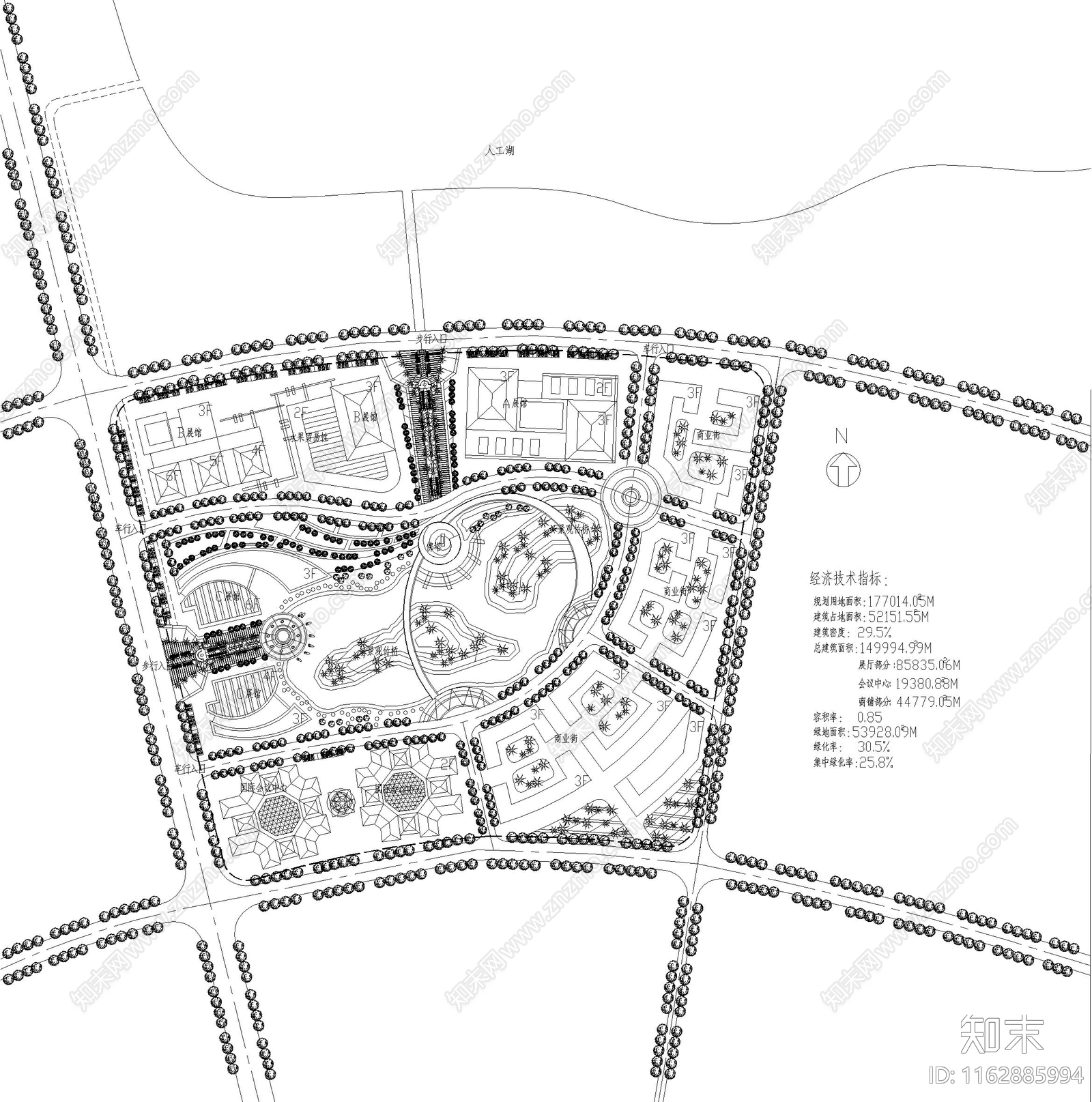 其他其他景观cad施工图下载【ID:1162885994】