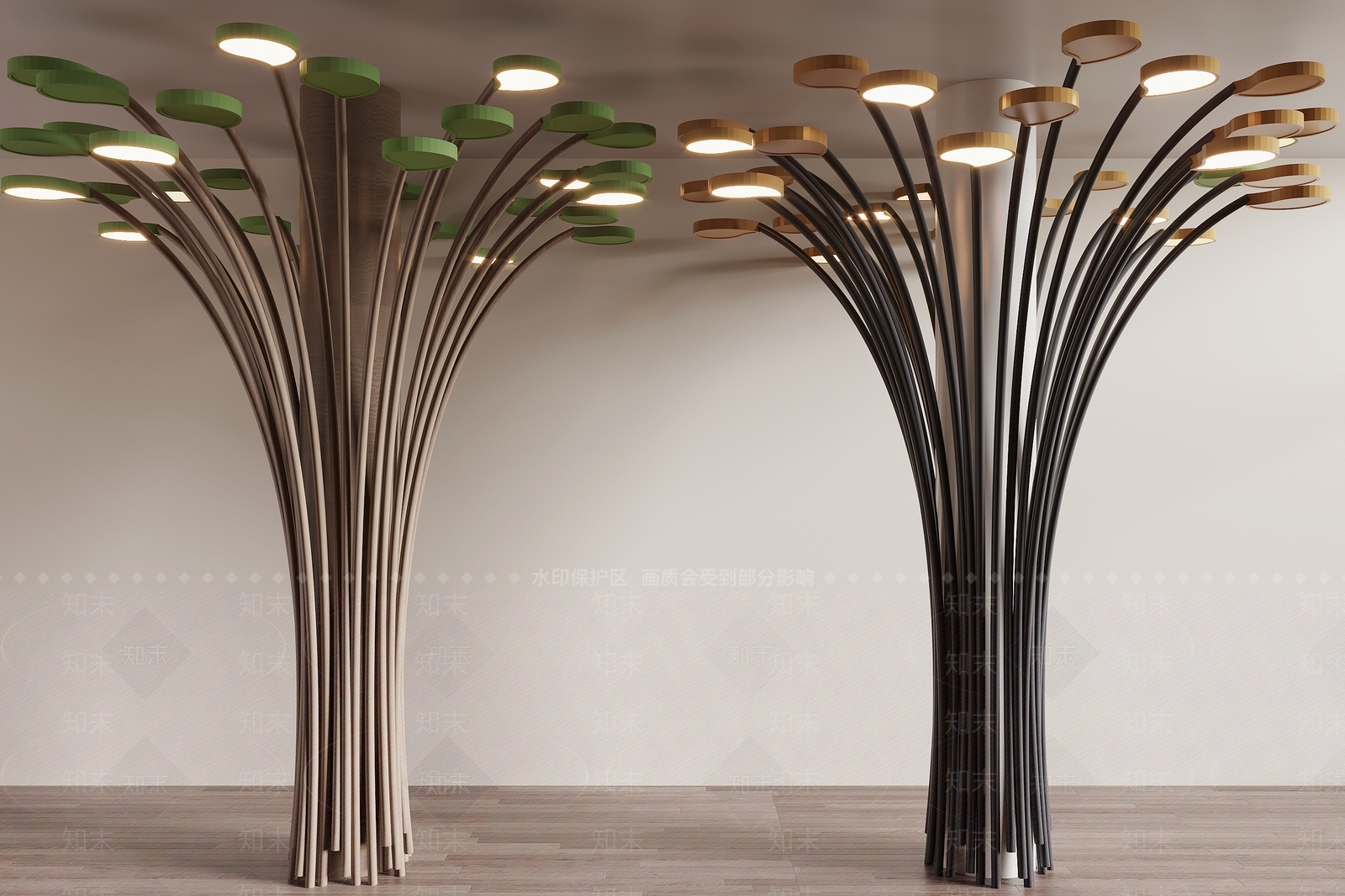 现代柱子3D模型下载【ID:1162874526】