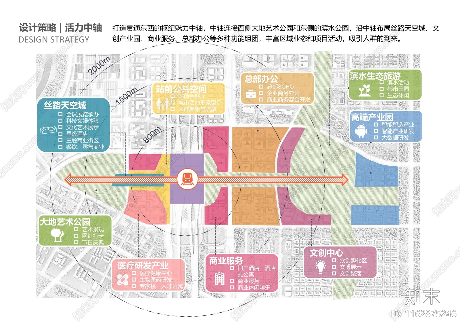 现代郑州南站高铁站南站西广场景观设计方案文本下载【ID:1162875246】