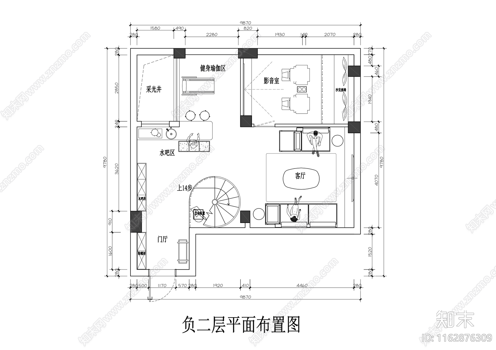 户型优化施工图下载【ID:1162876309】