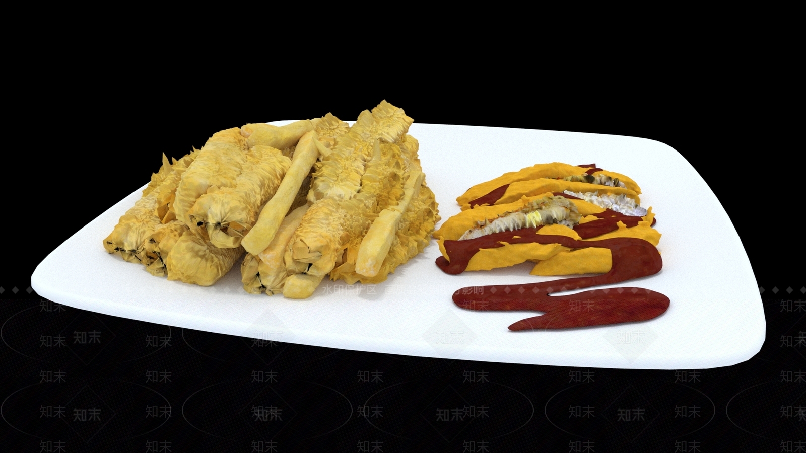 食物饮料SU模型下载【ID:1162891305】