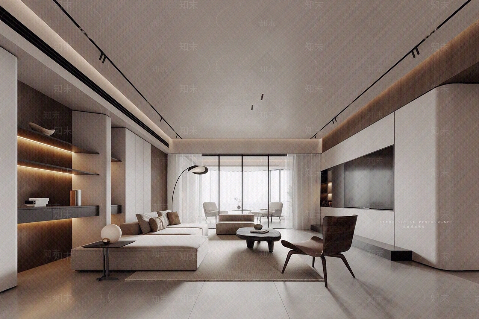 现代客厅贴图下载【ID:1162891504】