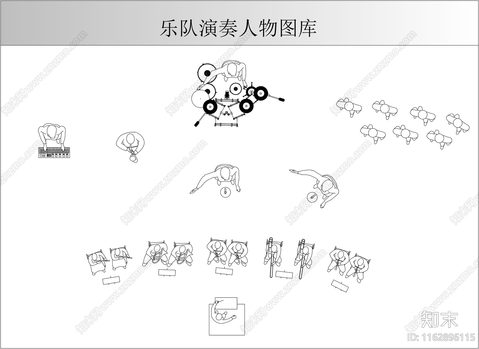 现代人物施工图下载【ID:1162896115】