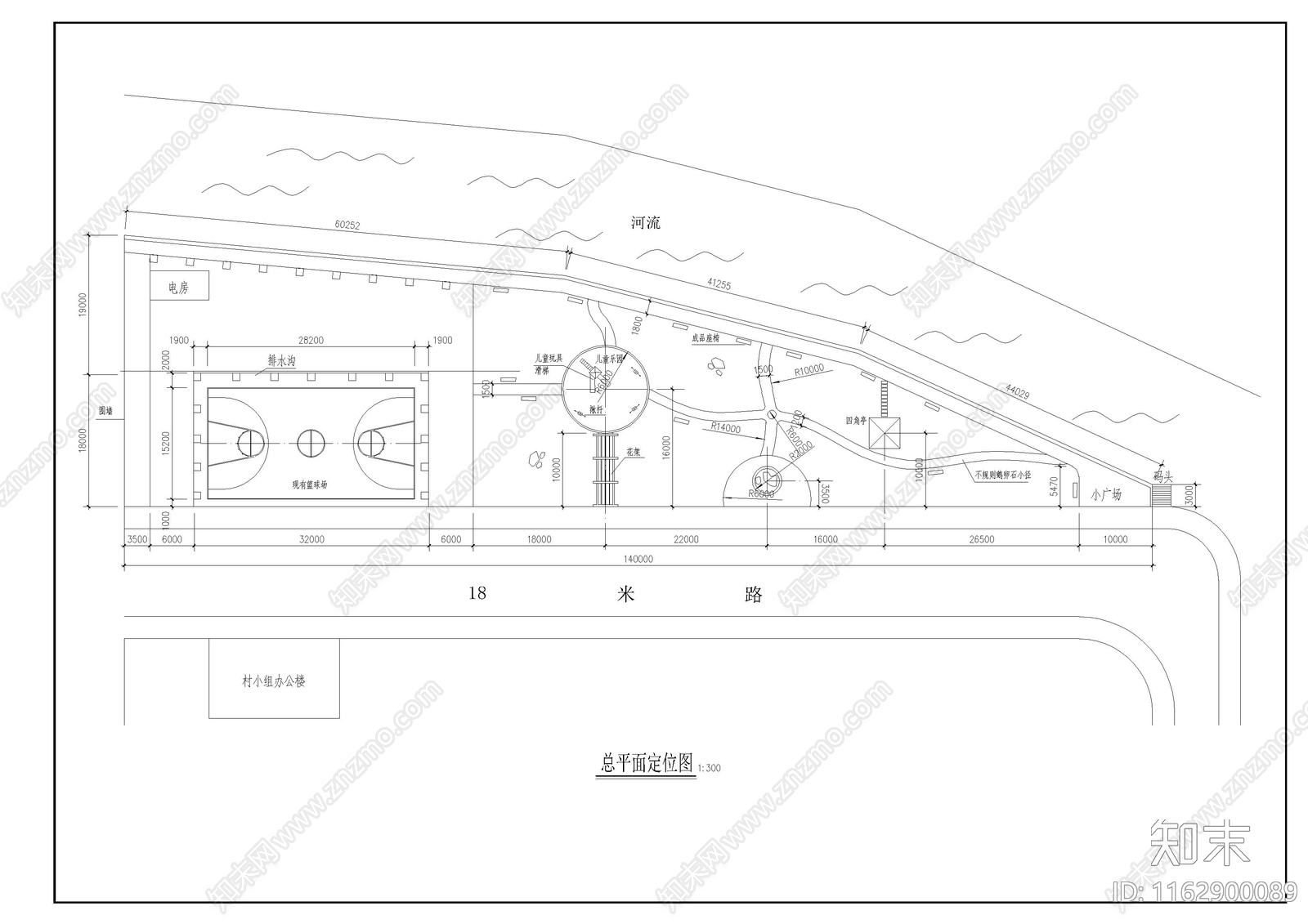 其他公园景观cad施工图下载【ID:1162900089】