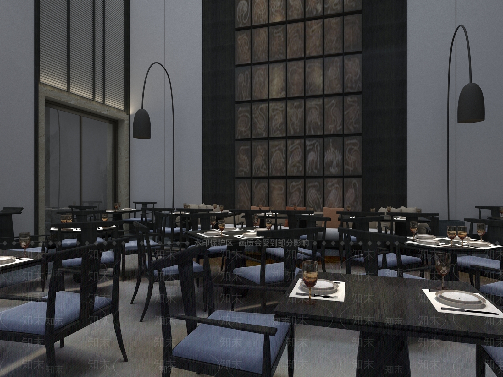 现代酒店3D模型下载【ID:1162908708】
