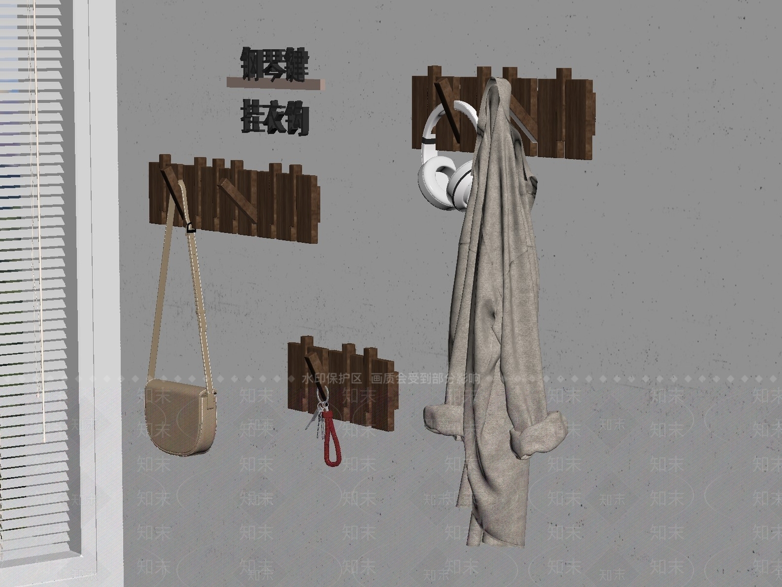 现代挂钩SU模型下载【ID:1162913458】