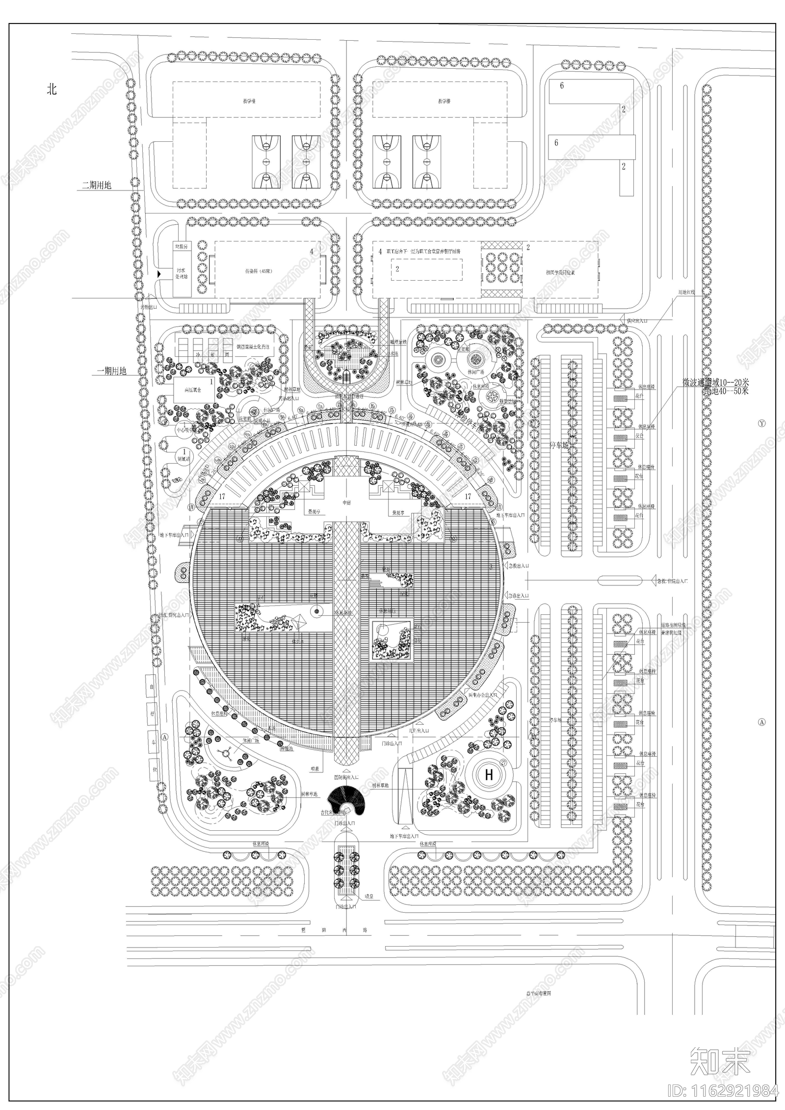 景观平面图cad施工图下载【ID:1162921984】