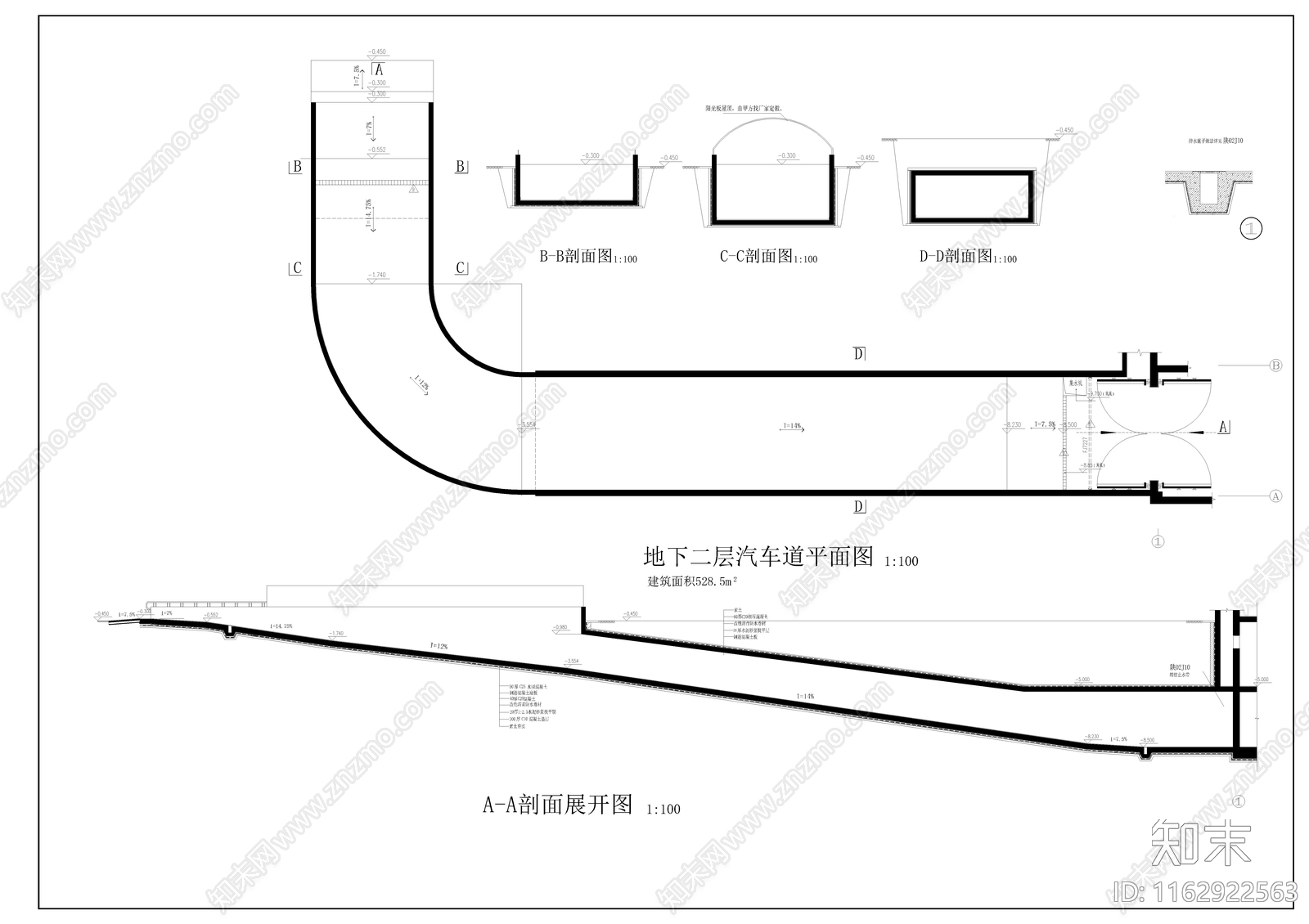 其他医院建筑cad施工图下载【ID:1162922563】