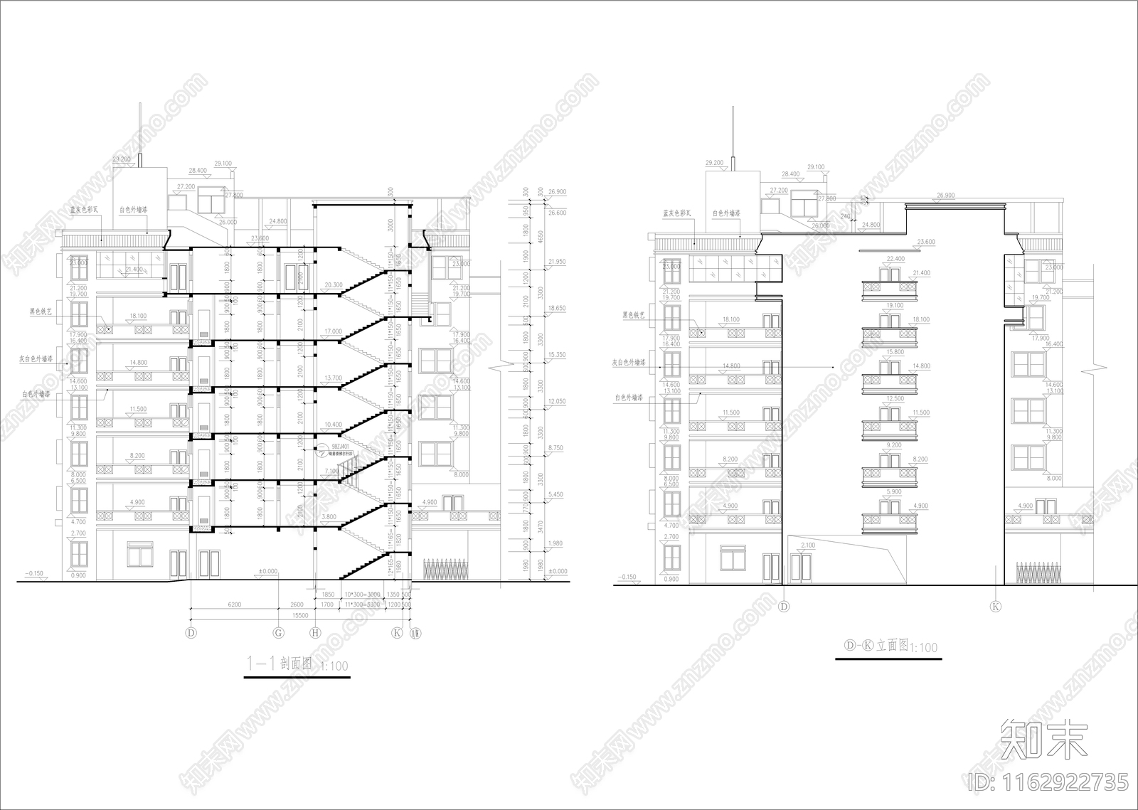 其他医院建筑cad施工图下载【ID:1162922735】