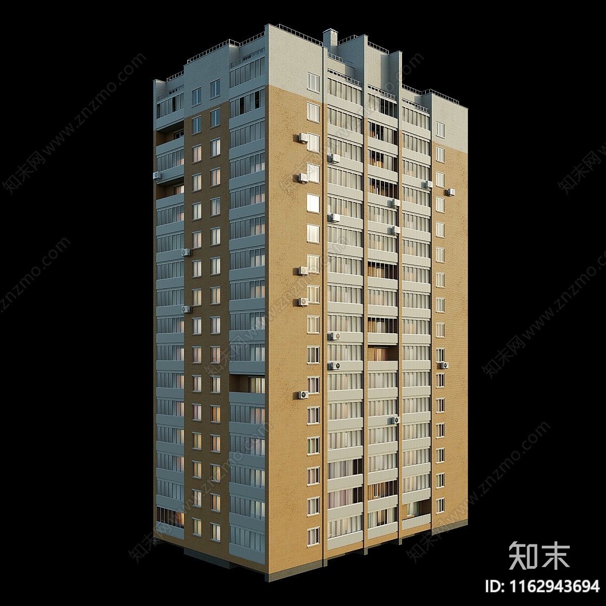 现代其他建筑外观3D模型下载【ID:1162943694】