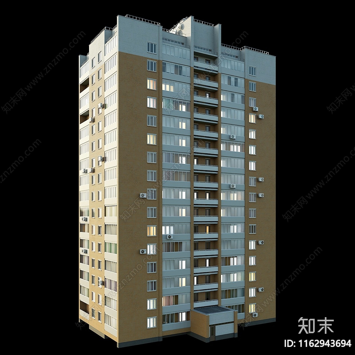 现代其他建筑外观3D模型下载【ID:1162943694】