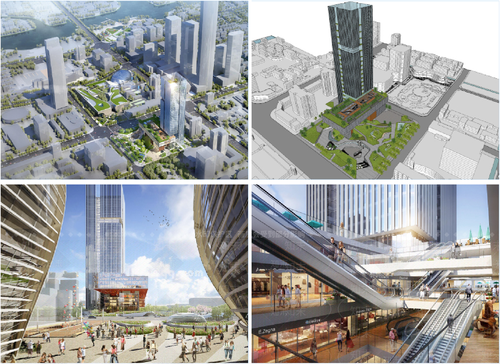 现代其他商业建筑SU模型下载【ID:1162952534】