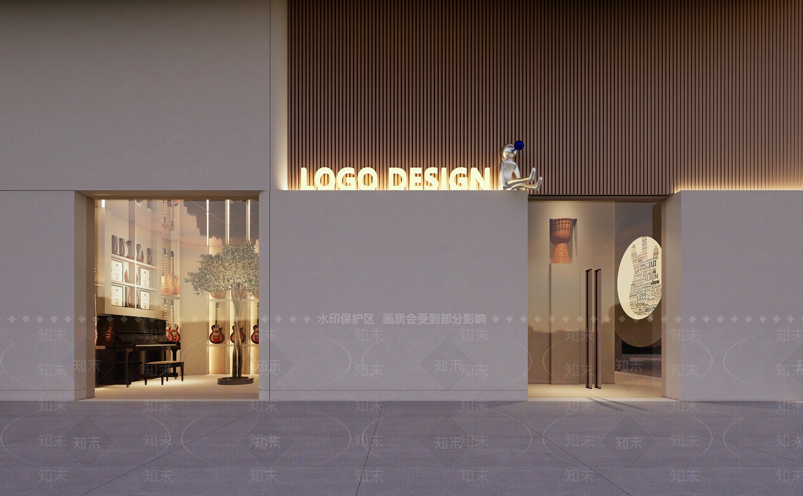 现代其他店铺SU模型下载【ID:1162960302】