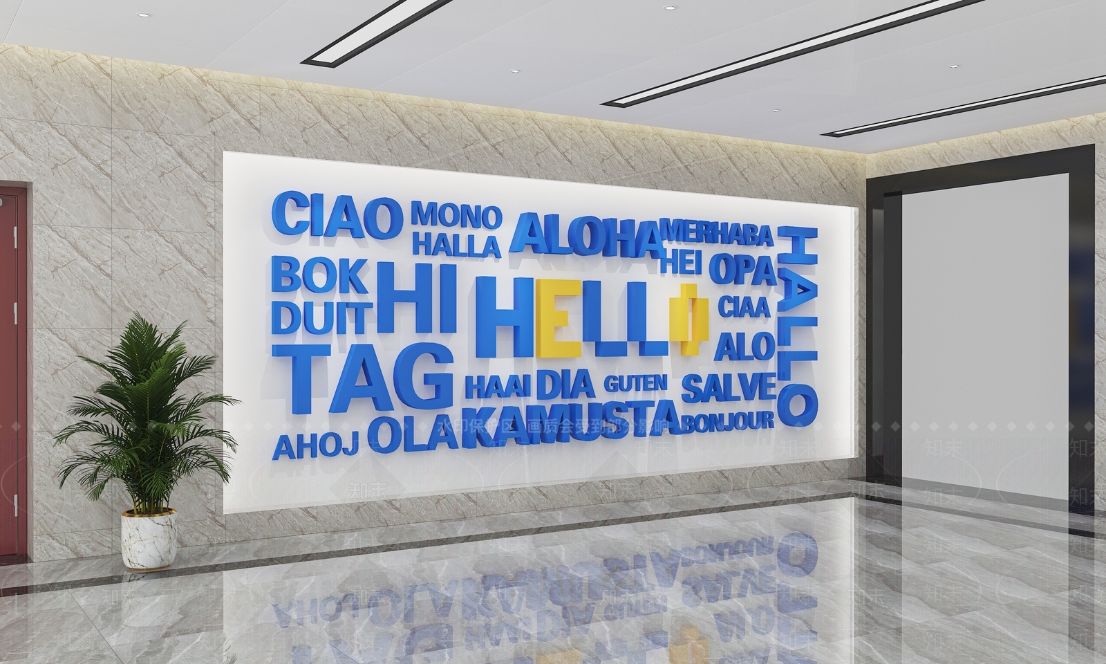 现代其他公共空间3D模型下载【ID:1162967746】