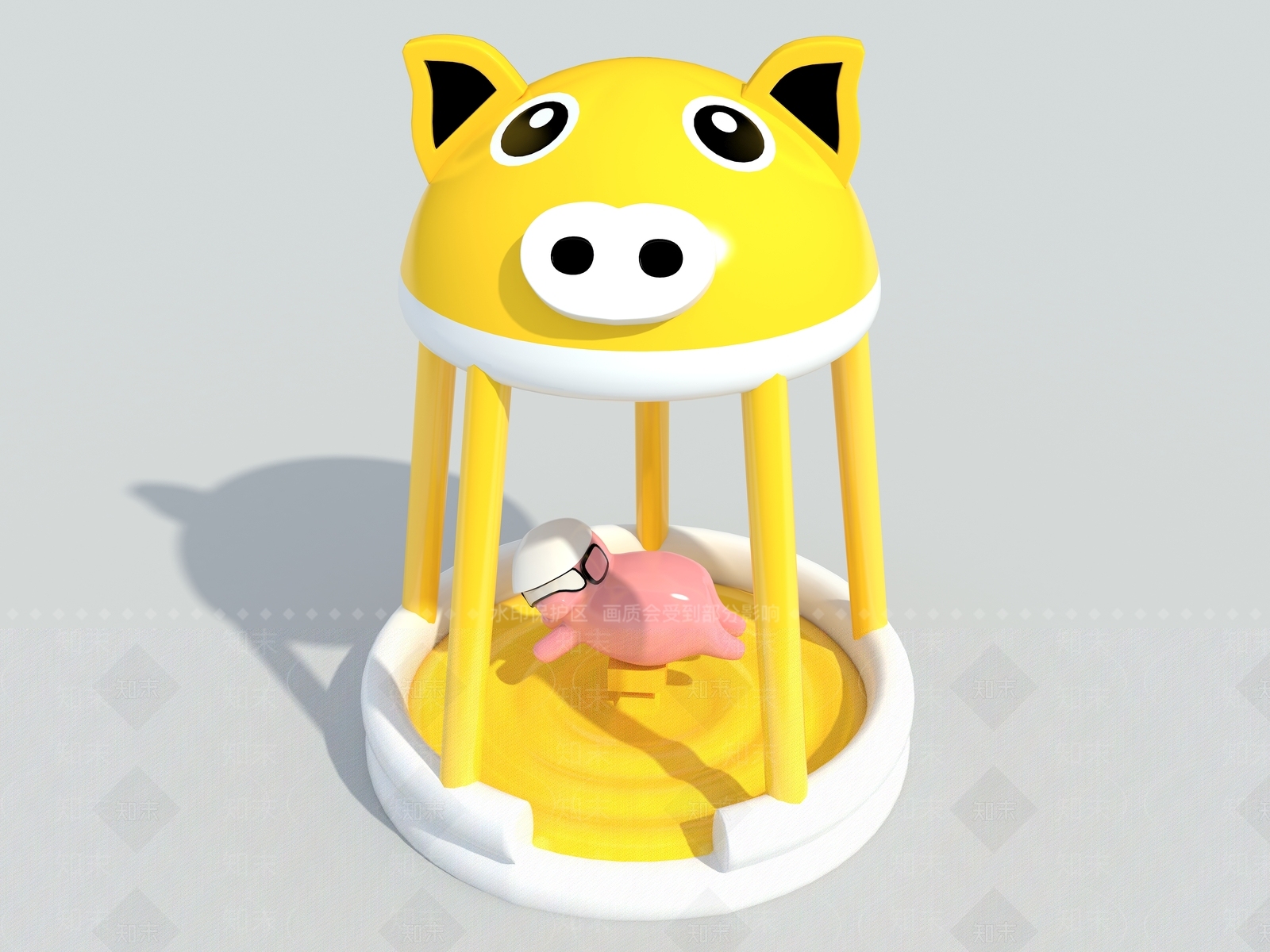 娱乐器材3D模型下载【ID:1162969705】