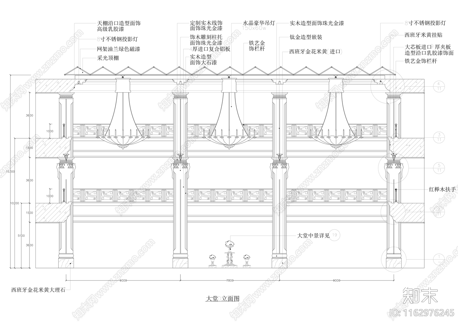 现代酒吧cad施工图下载【ID:1162976245】