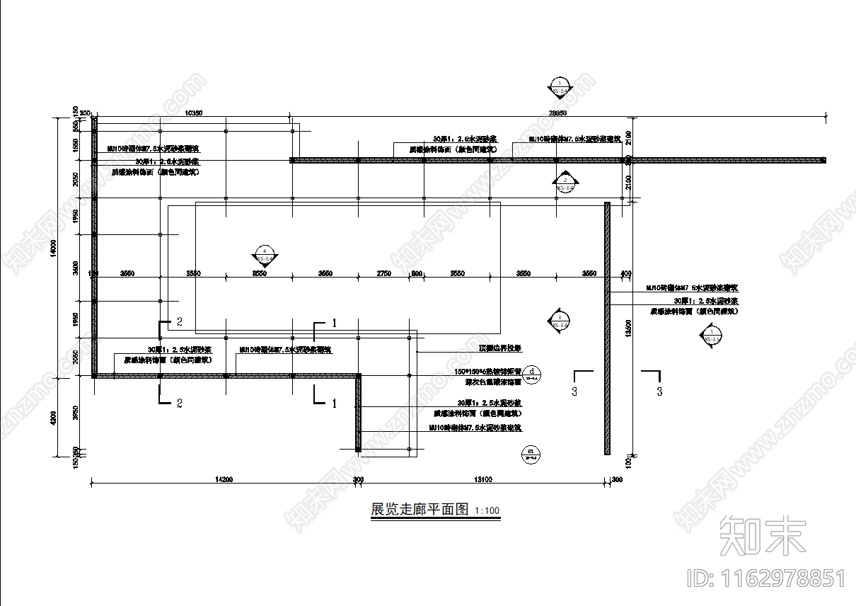 新中式廊架节点cad施工图下载【ID:1162978851】