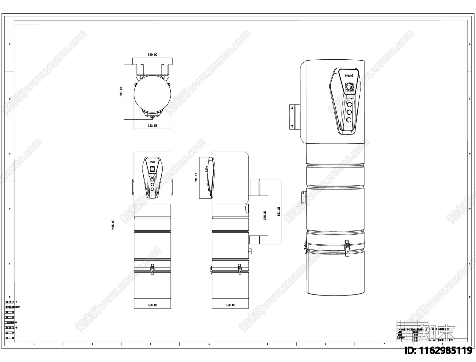 现代工业综合器材设备图库施工图下载【ID:1162985119】