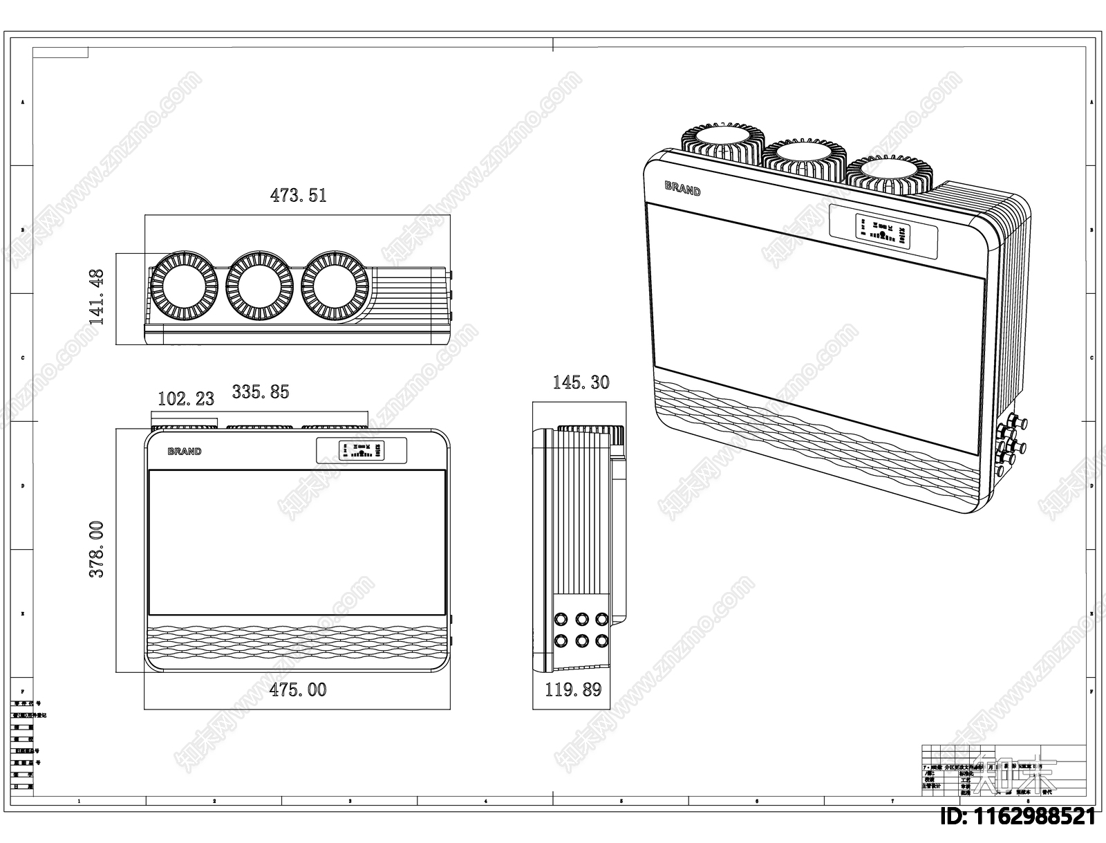 现代电器施工图下载【ID:1162988521】