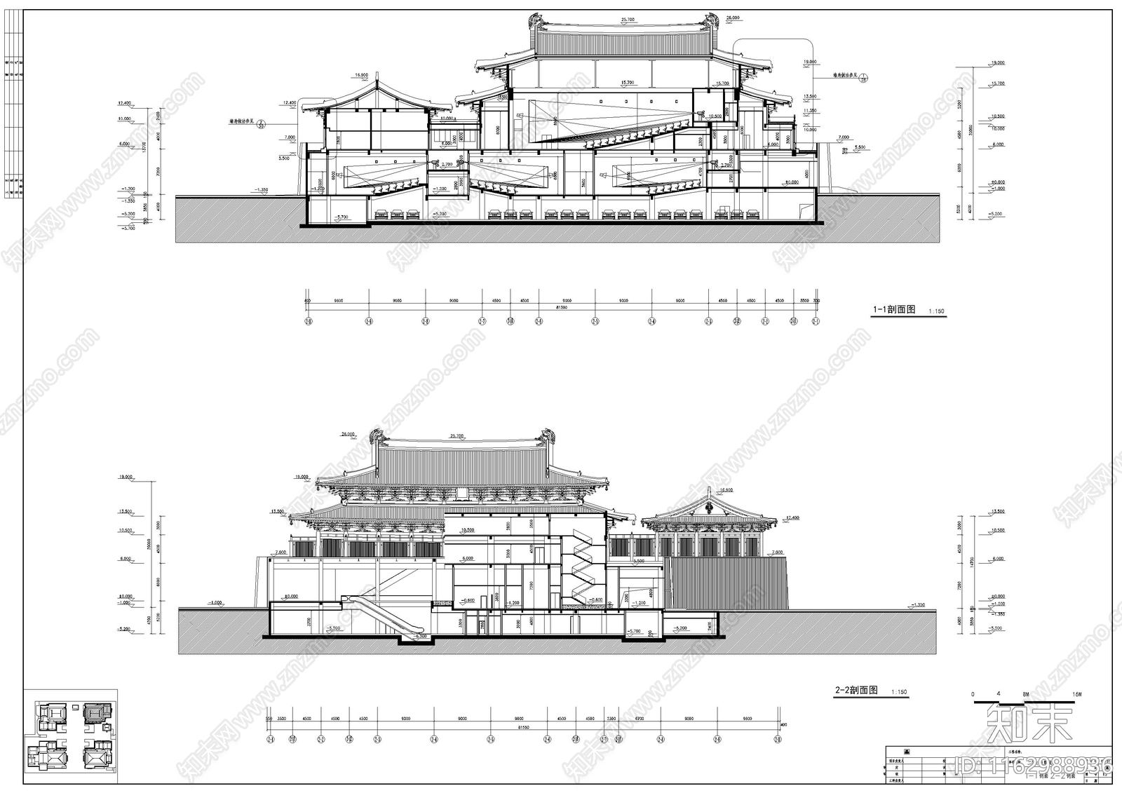 中古其他其他商业建筑cad施工图下载【ID:1162988936】