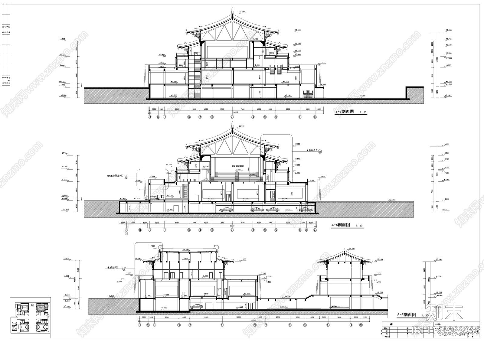 中古其他其他商业建筑cad施工图下载【ID:1162988936】