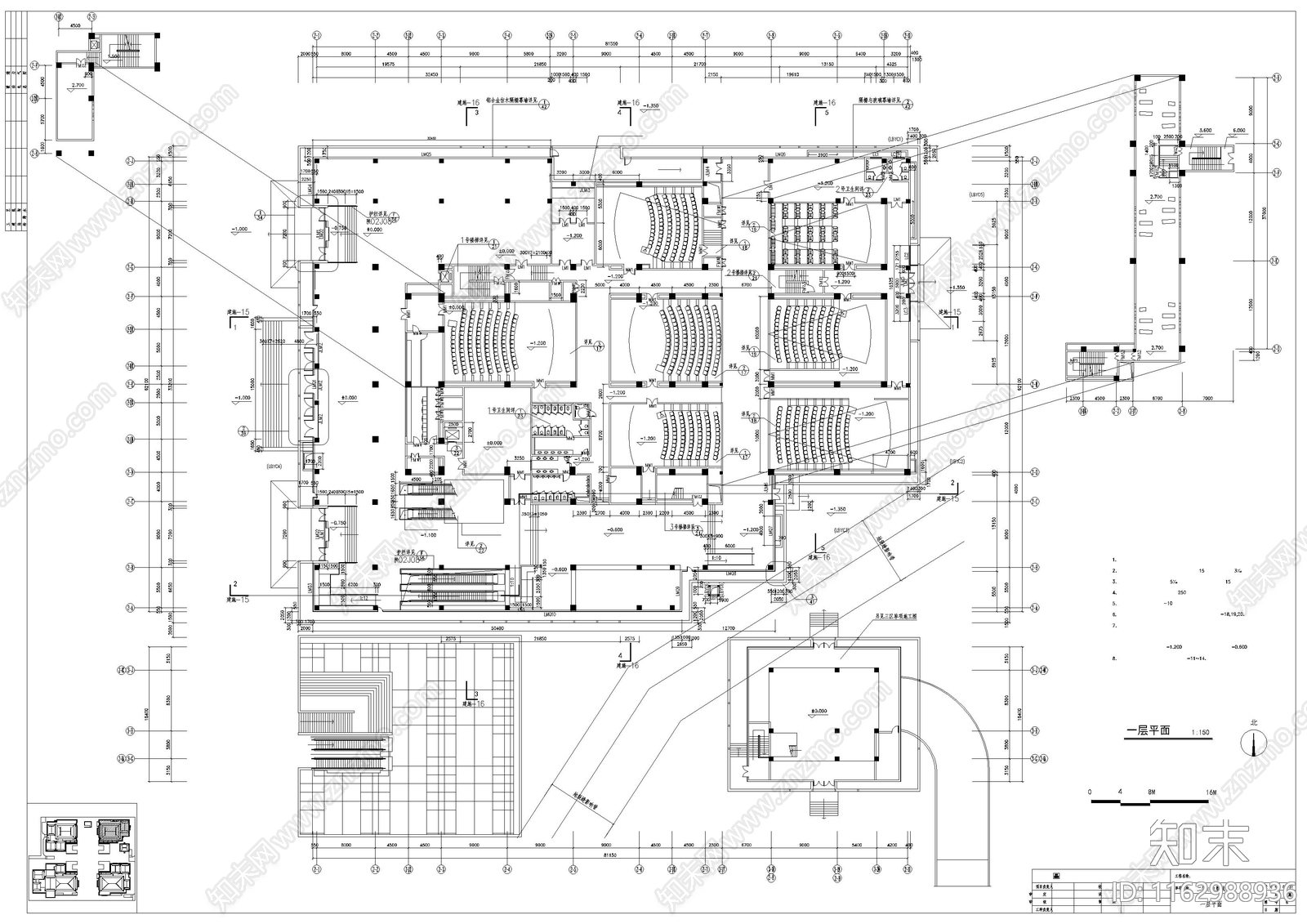 中古其他其他商业建筑cad施工图下载【ID:1162988936】