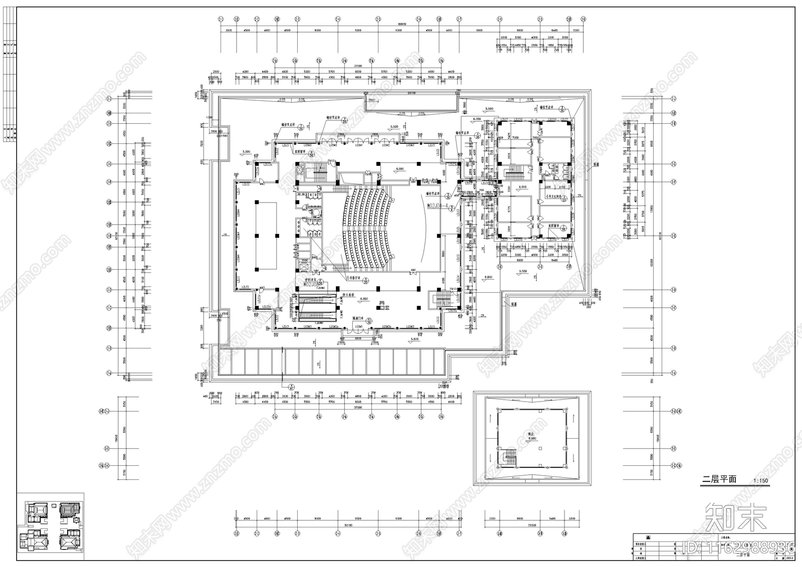 中古其他其他商业建筑cad施工图下载【ID:1162988936】