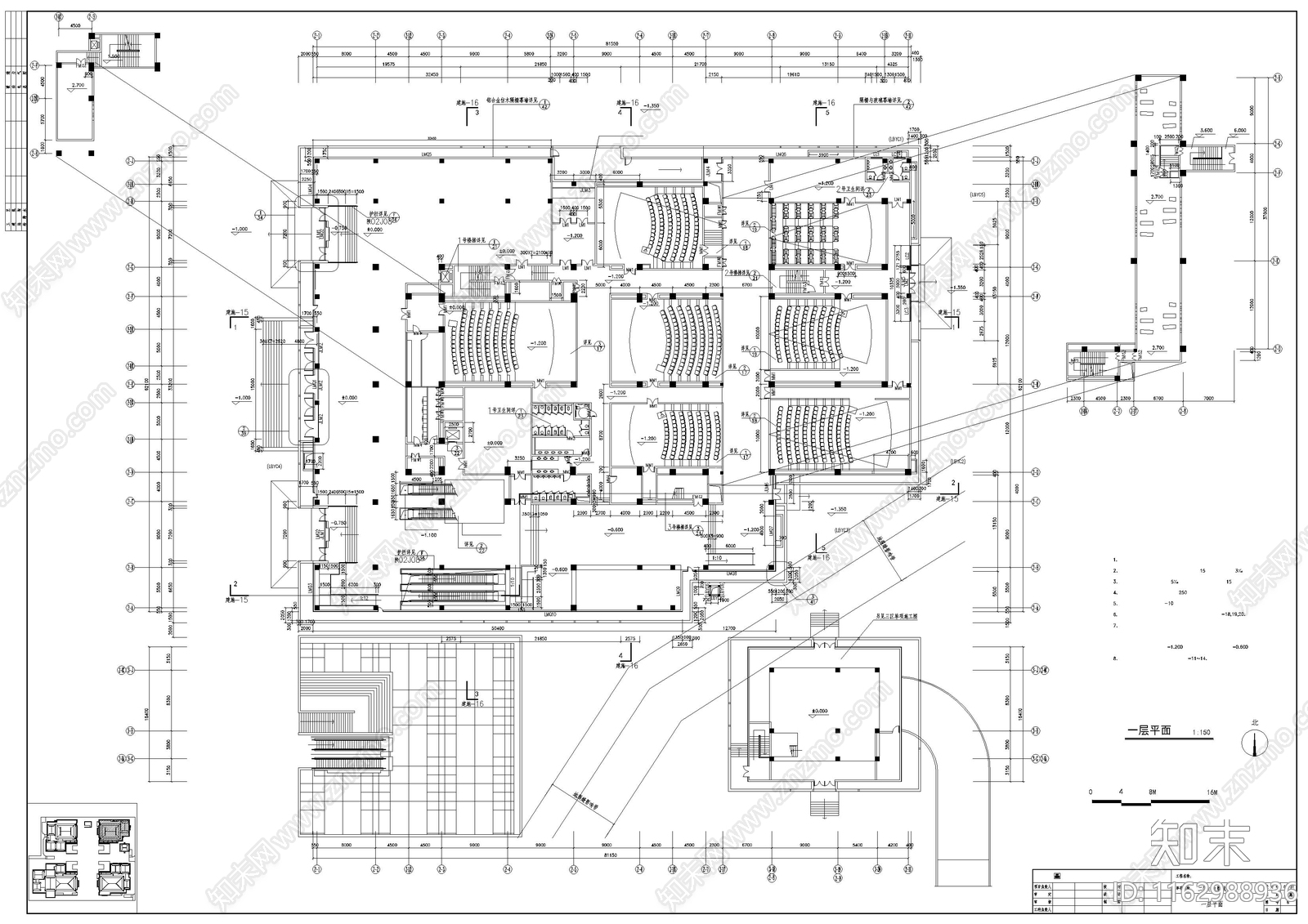 中古其他其他商业建筑cad施工图下载【ID:1162988936】