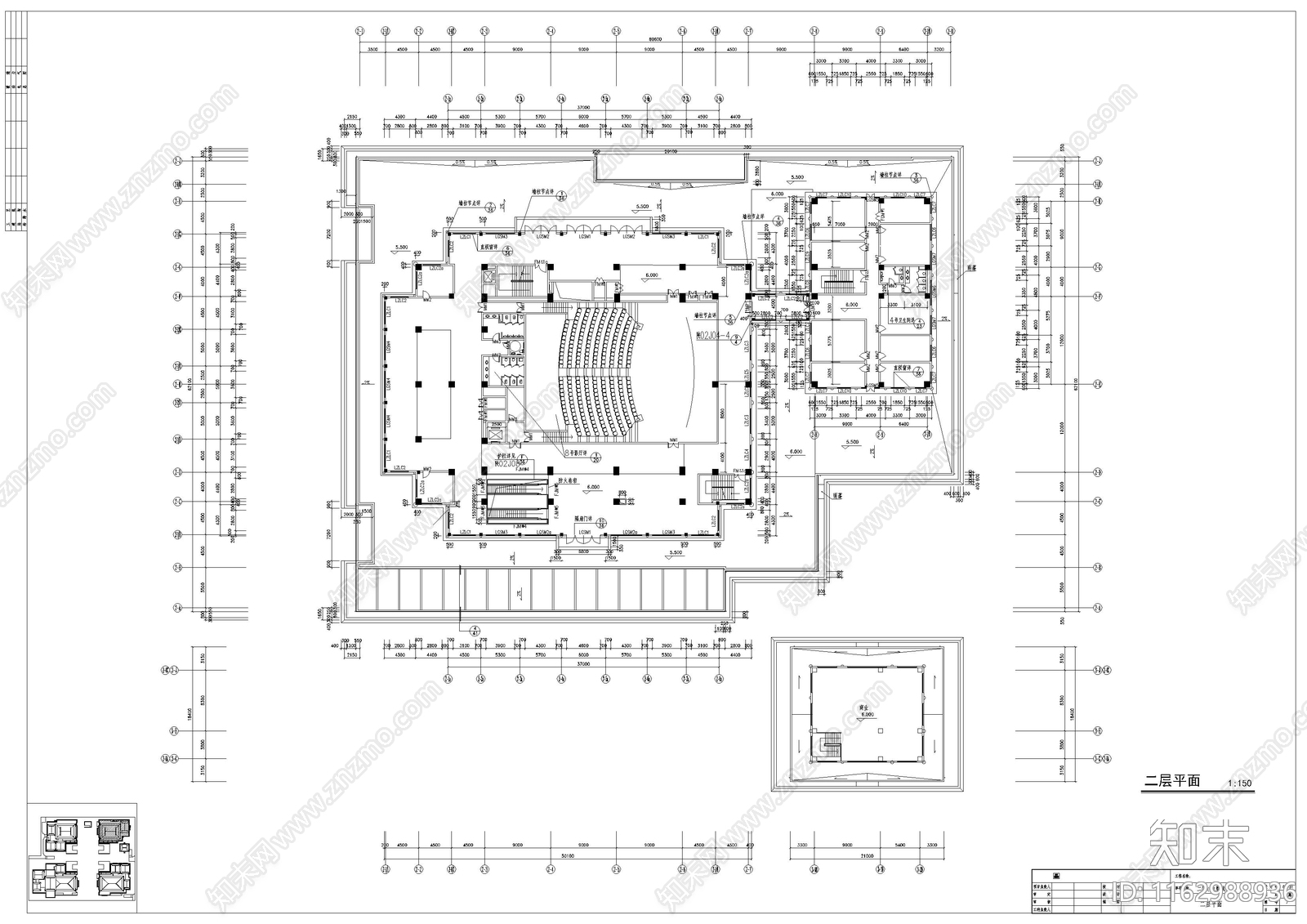 中古其他其他商业建筑cad施工图下载【ID:1162988936】