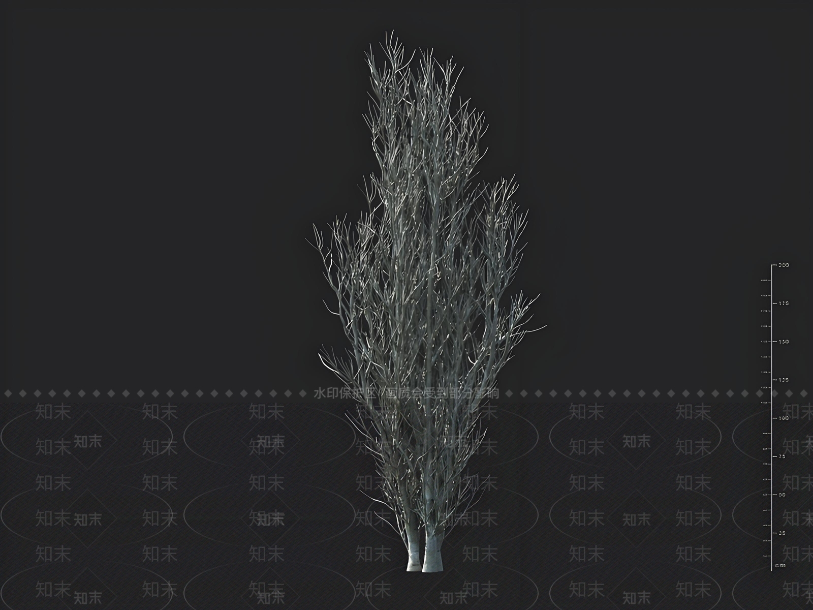 乔木3D模型下载【ID:1162992478】