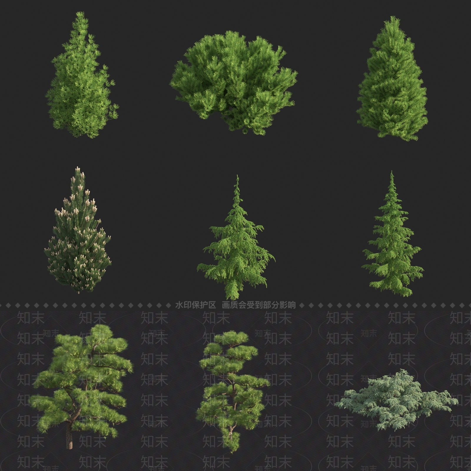 景观树3D模型下载【ID:1162993055】